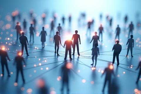 Image representing influencer network