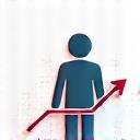 Icon representing signup or registration